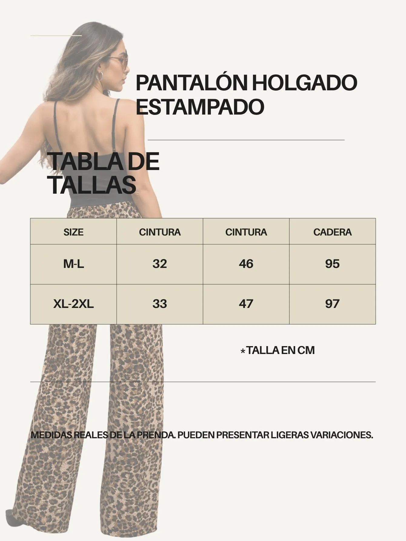 AD2622 Pantalón Holgado 15215
